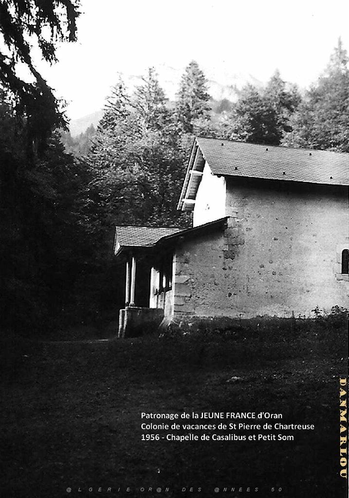 COLO JEUNE FRANCE 1956 chapelle de Casalibus et Petit Som.jpg